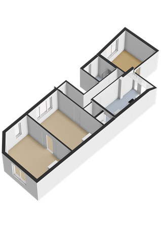 Floor plan - Prins Hendrikstraat 44, 5611 HL Eindhoven 